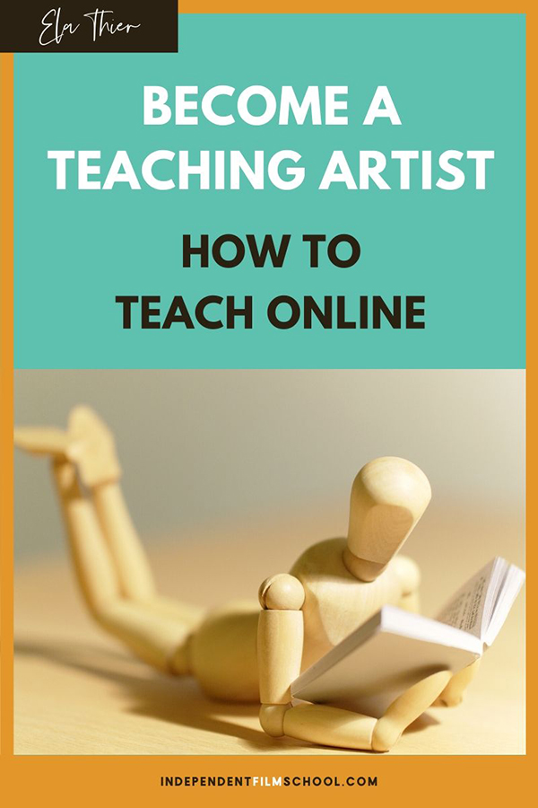 how to teach online: teaching artists