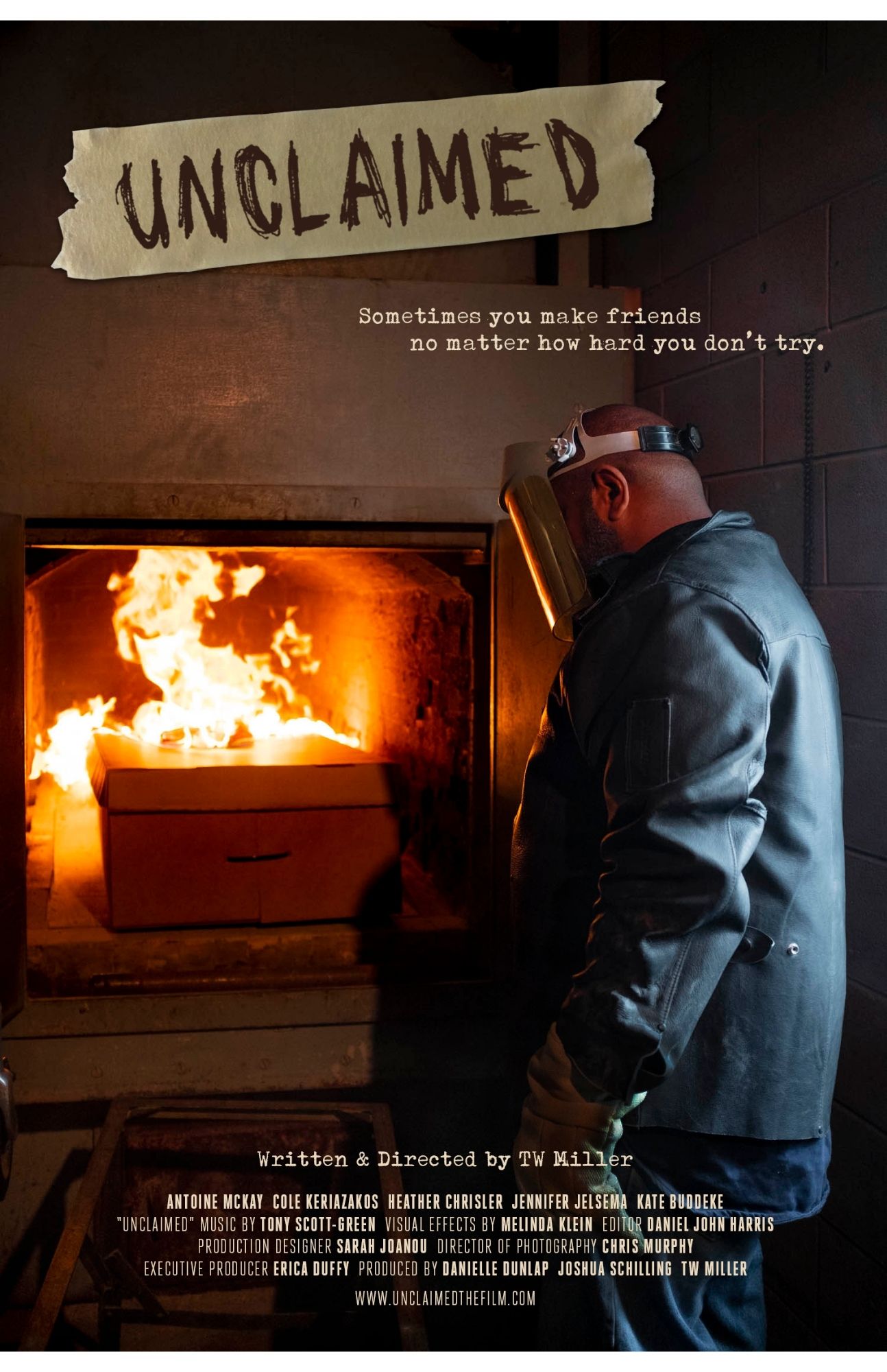 UNCLAIMED, TW, writer, director, producer