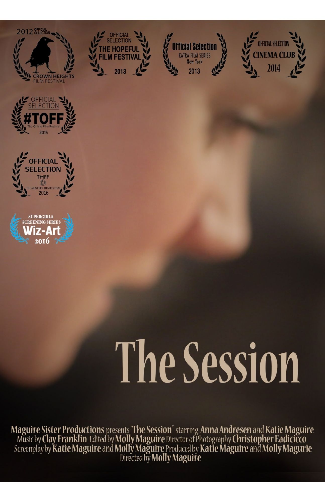THE SESSION, Katie Maguire, writer, director, producer, performer